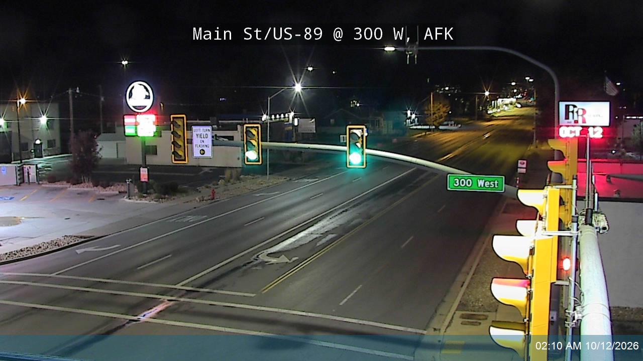 Main St / US-89 @ 300 W, AFK