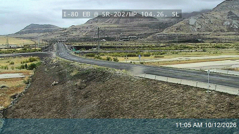I-80 EB @ SR-202 / MP 104.26, SL