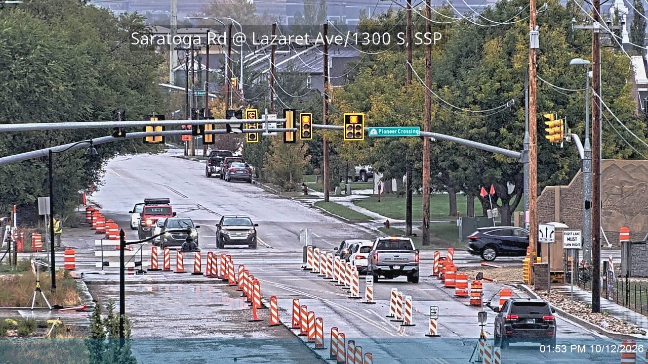 Saratoga Rd @ 1300 S / Lazaret Ave, SSP