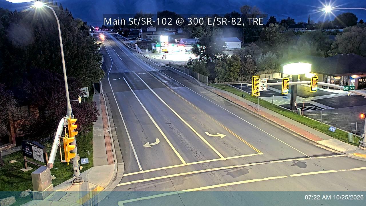 Main St / SR-102 @ 300 E / SR-82, TRE