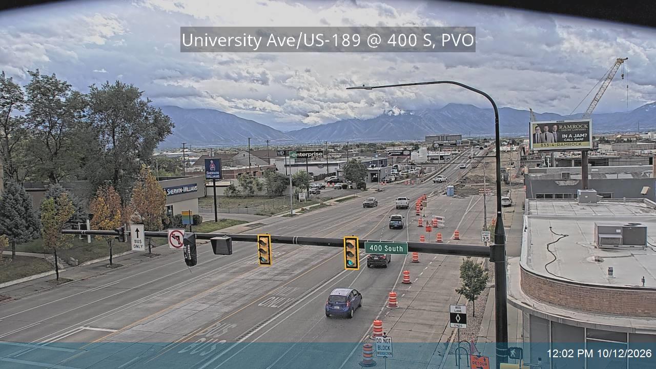 University Ave / US-189 @ 400 S, PVO