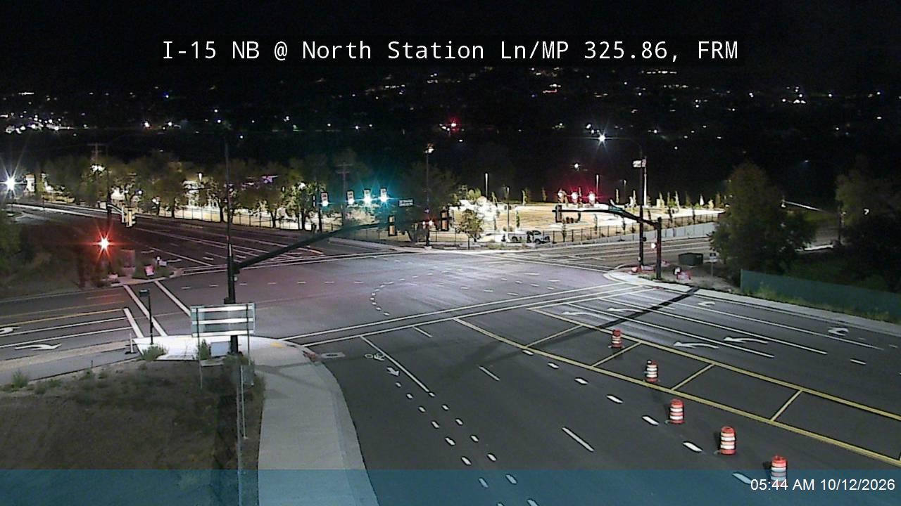 I-15 NB Ramps @ North Station Ln / MP 325.86, FRM