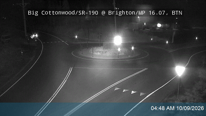 Big Cottonwood Canyon Rd / SR-190 @ Brighton / MP 16.07, BTN