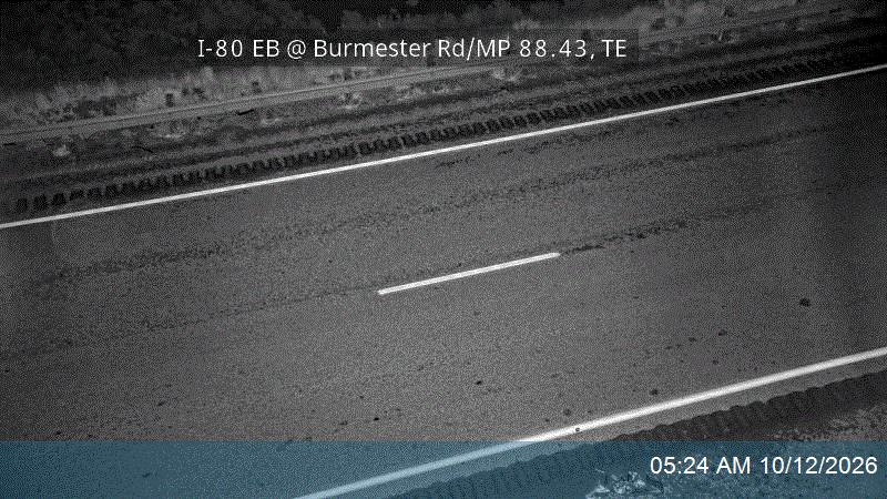 I-80 EB @ Burmester Rd / MP 88.43, TE