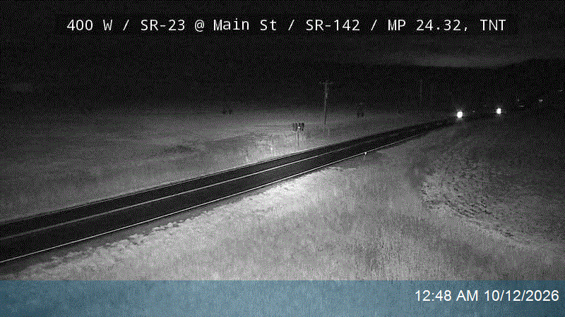 400 W / SR-23 @ Main St / SR-142 / MP 24.32, TNT