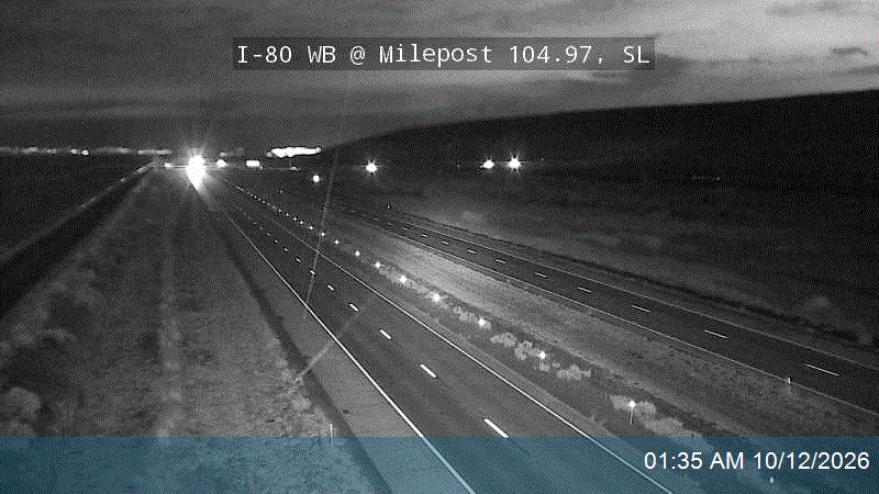I-80 WB @ Milepost 104.97, SL