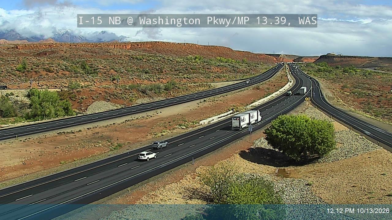 I-15 NB @ Washington Pkwy / MP 13.39, WAS