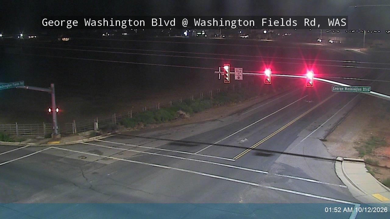 George Washington Blvd / 3650 S @ Washington Fields Rd, WAS
