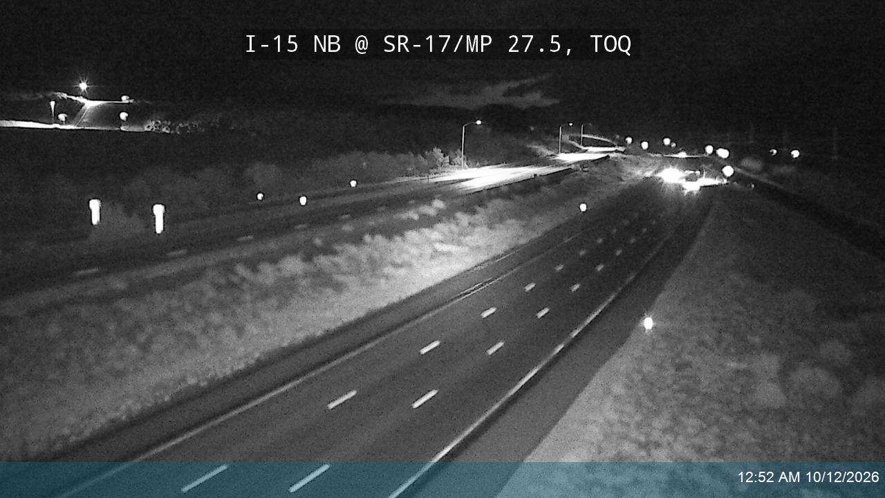I-15 NB @ SR-17 / MP 27.5, TOQ
