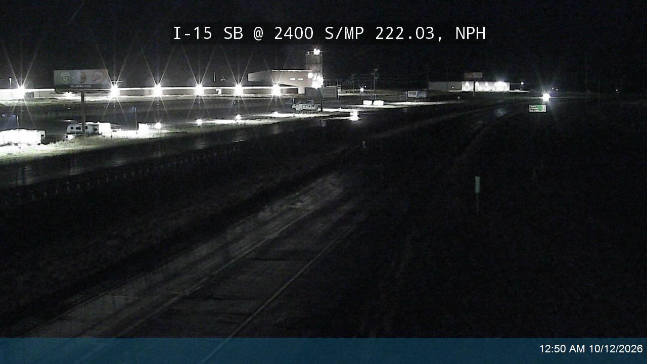 I-15 SB @ 2400 S / MP 222.03, NPH