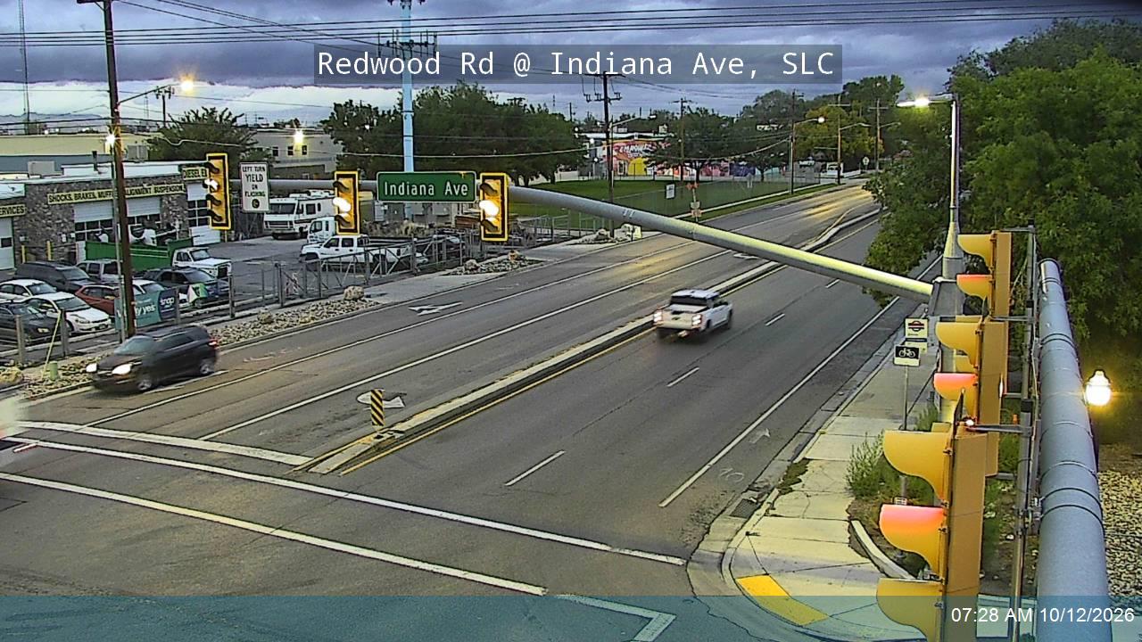 Redwood Rd / SR-68 @ Indiana Ave / 850 S, SLC