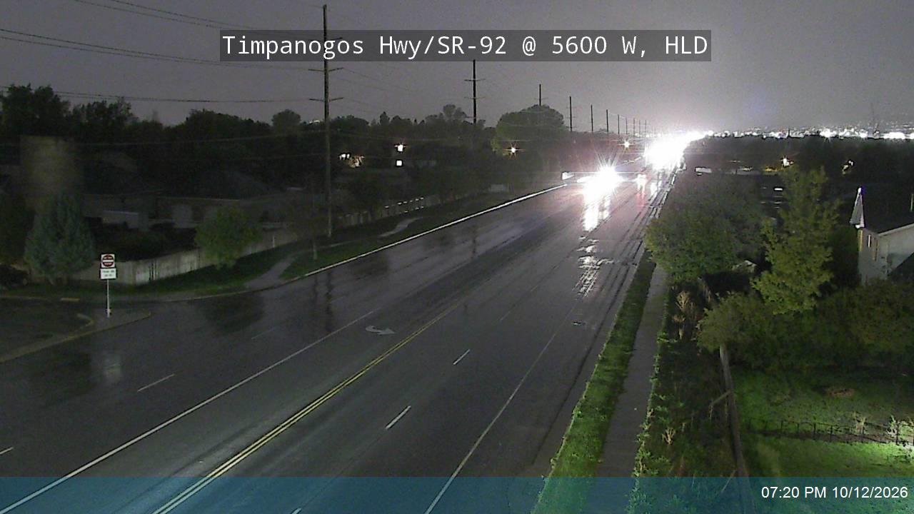 Timpanogos Hwy / 11000 N / SR-92 @ 5600 W, HLD