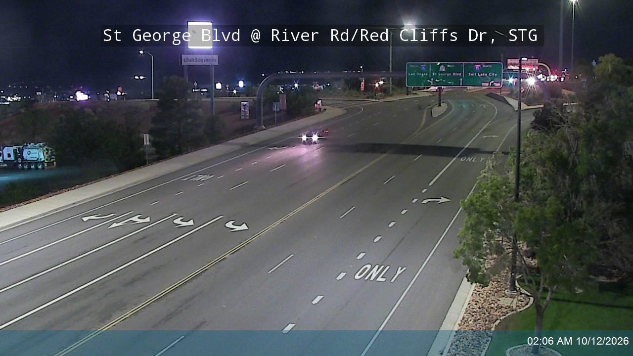 St George Blvd / SR-34 @ River Rd / Red Cliffs Dr, STG