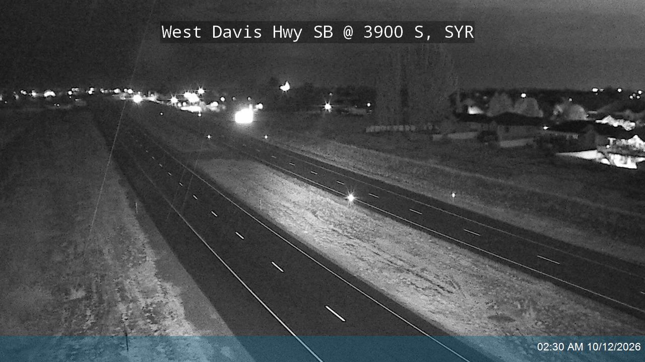 West Davis Hwy / SR-177 SB @ 3900 S / MP 10.66, SYR