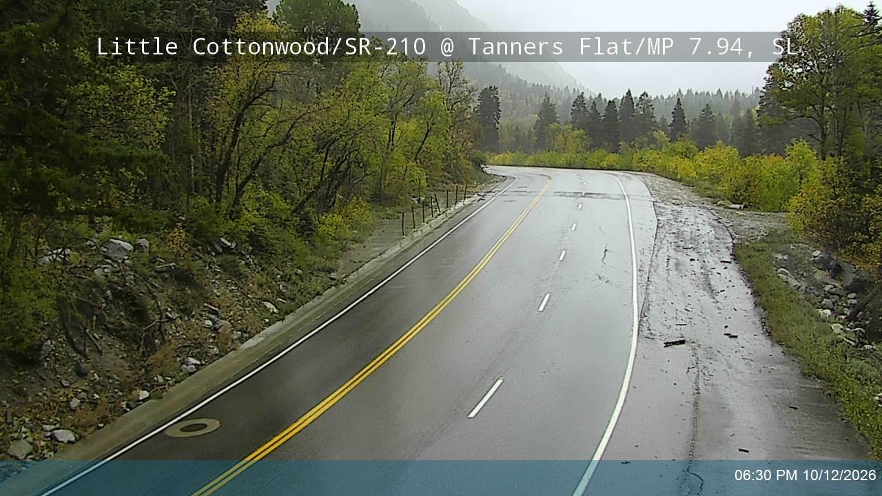 Little Cottonwood Rd / SR-210 @ Tanners Flat / MP 7.94, SL