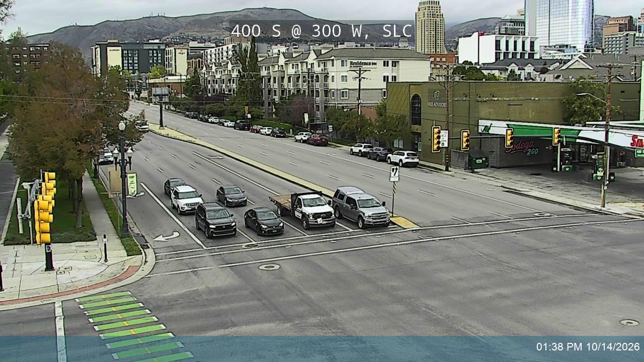 400 S / US-89 @ 300 W / John Stockton Dr / US-89, SLC