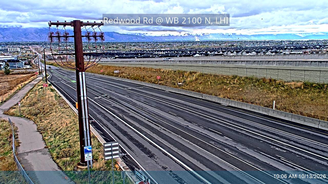 Redwood Rd / SR-68 @ WB 2100 N / SR-194, LHI