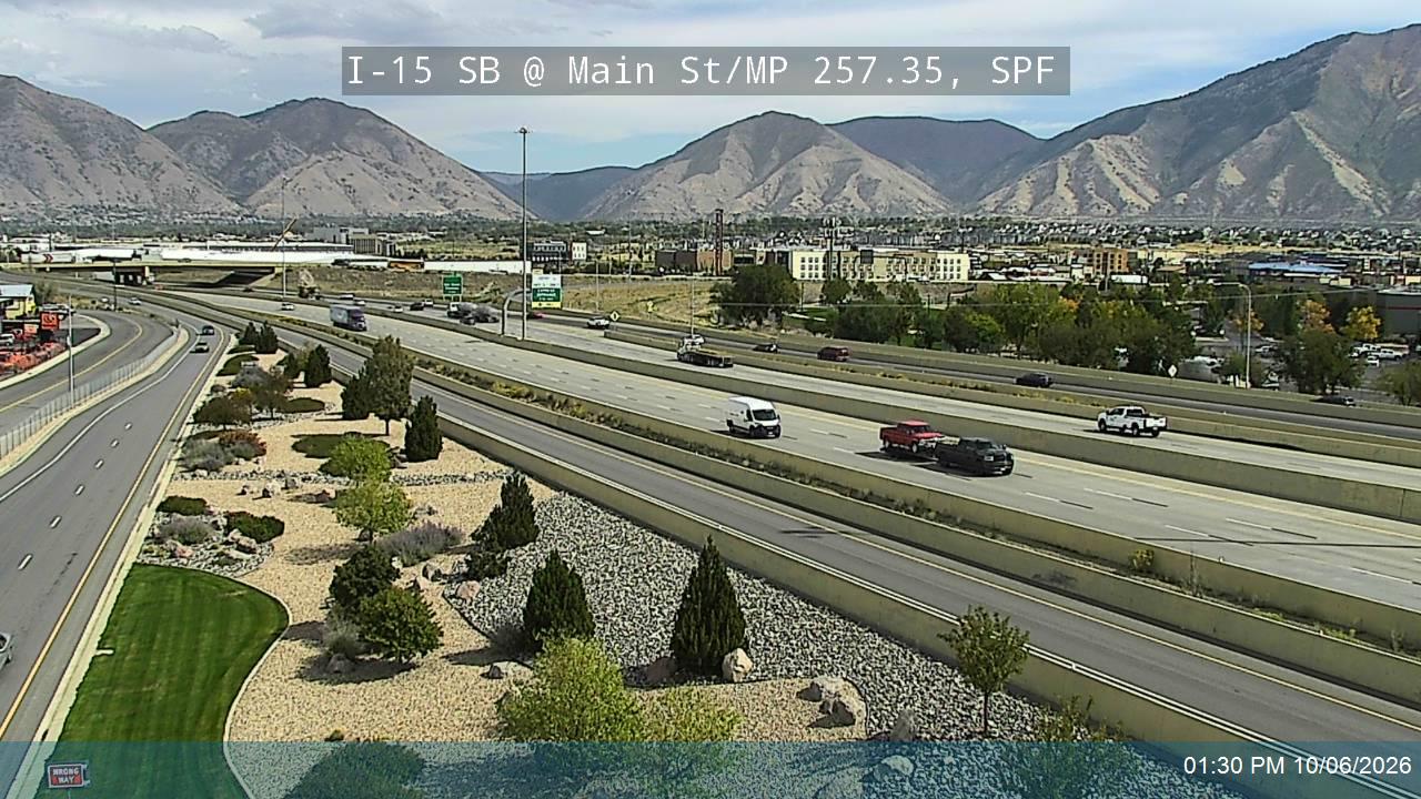 I-15 SB @ Main St / SR-156 / MP 257.35, SPF