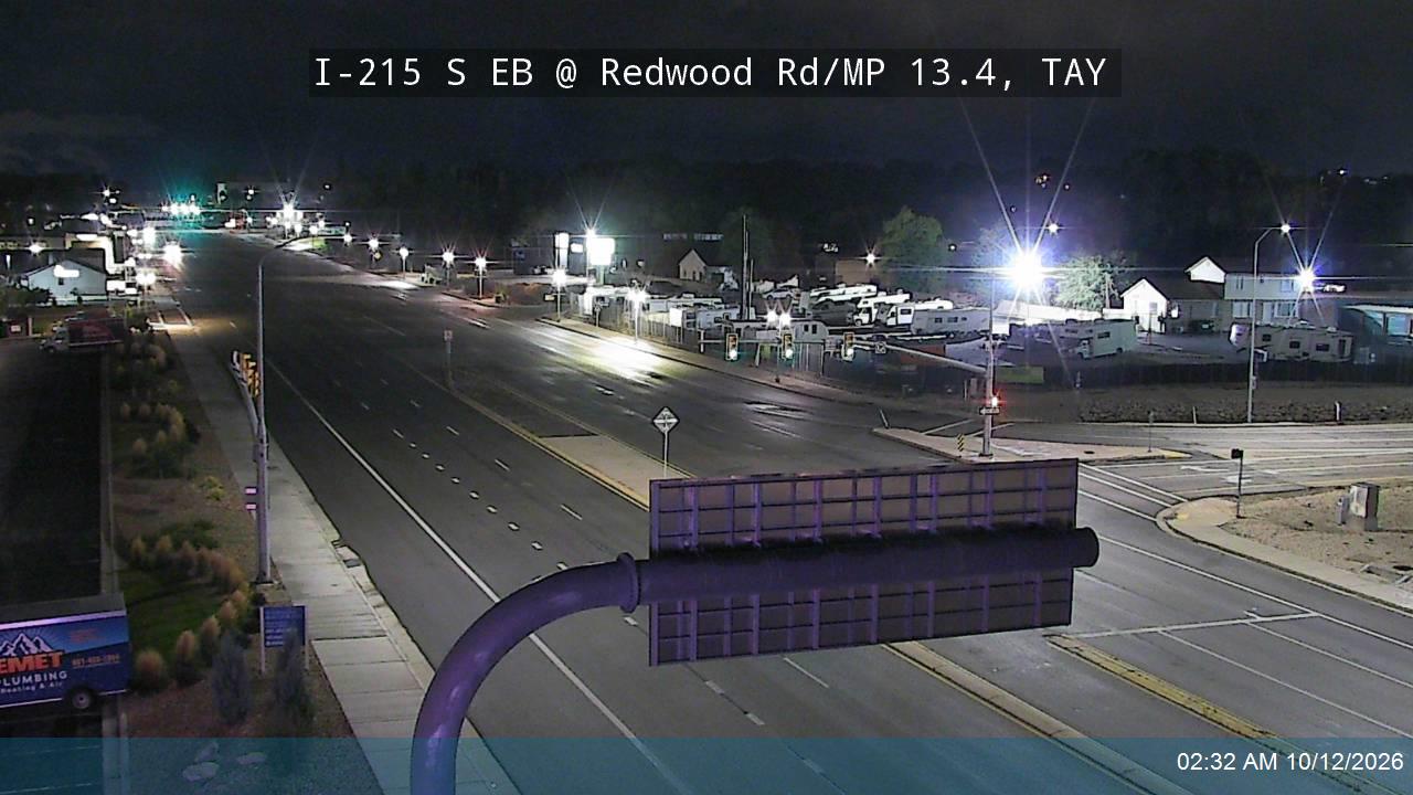 I-215 S EB @ Redwood Rd / SR-68 / MP 13.4, TAY