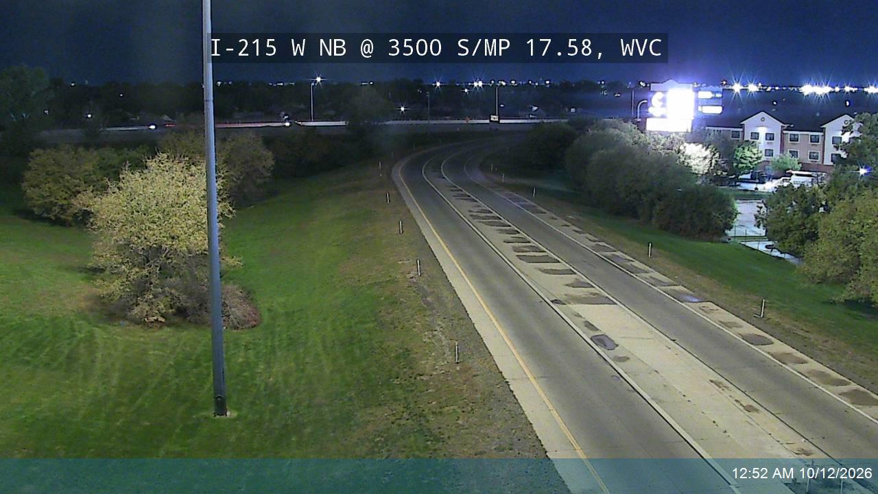 I-215 W NB @ 3500 S / SR-171 / MP 17.58, WVC