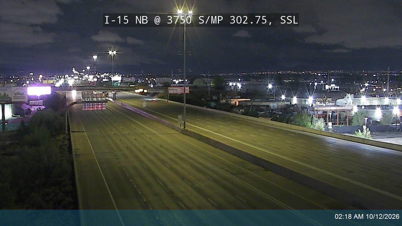 I-15 NB @ 3750 S / MP 302.75, SSL