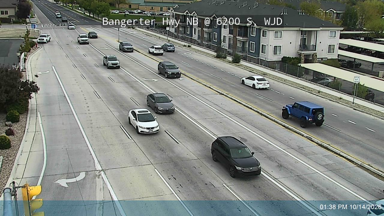 Bangerter Hwy / SR-154 NB @ 6200 S, WJD