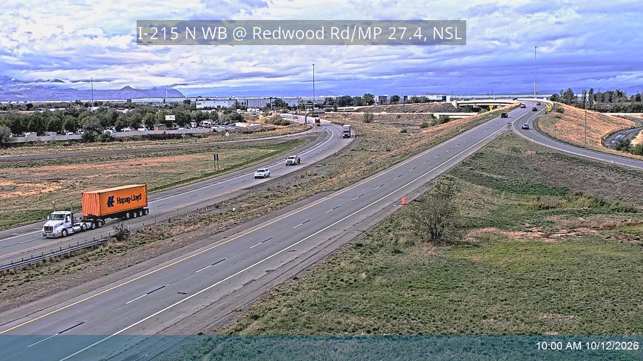 I-215 N WB @ Redwood Rd / SR-68 / MP 27.4, NSL (HUB)