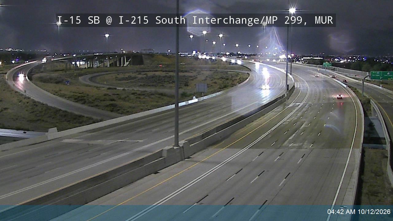 I-15 SB @ I-215 South Interchange / MP 299, MUR