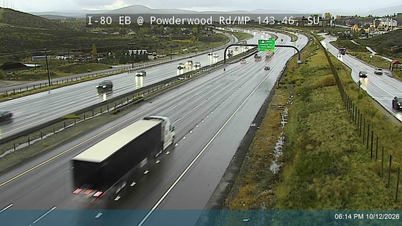 I-80 EB @ Powderwood Rd / MP 143.46, SU