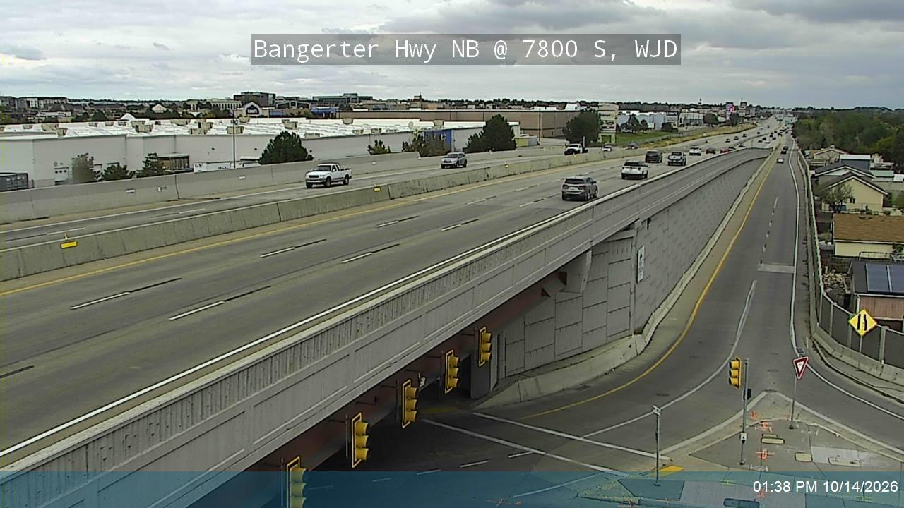 Bangerter Hwy / SR-154 @ 7800 S / SR-48 SE, WJD