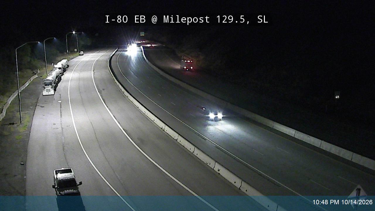 I-80 / Parleys Canyon EB @ Chain Up Area East / MP 129.5, SL