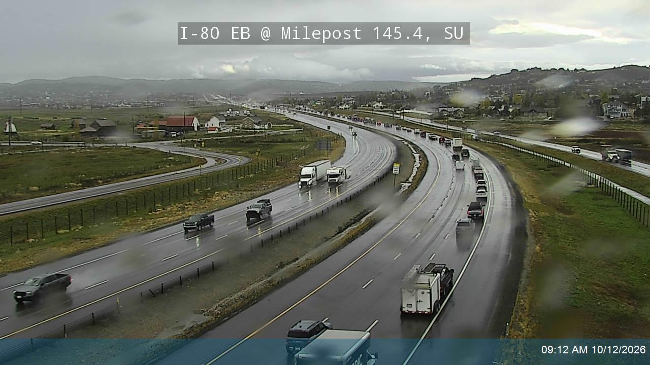 I-80 EB @ West of US-40 / MP 145.4, SU