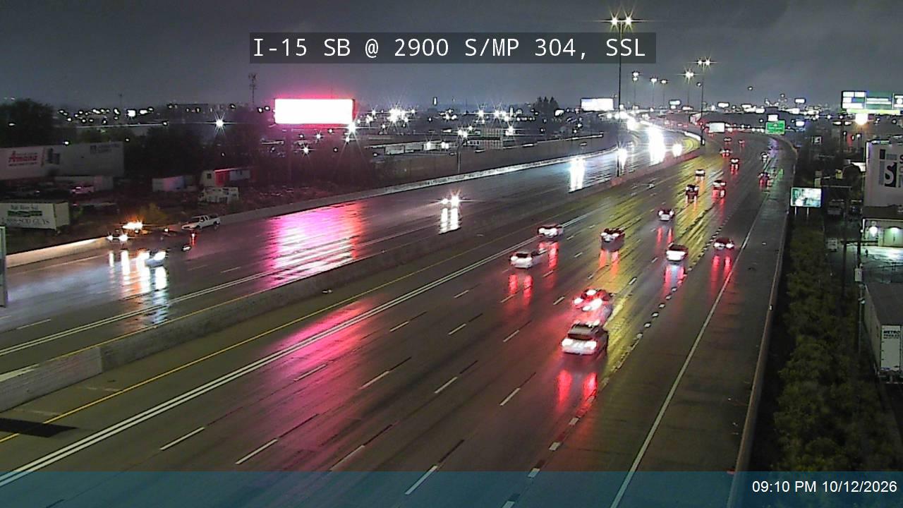 I-15 SB @ 2900 S / MP 304, SSL