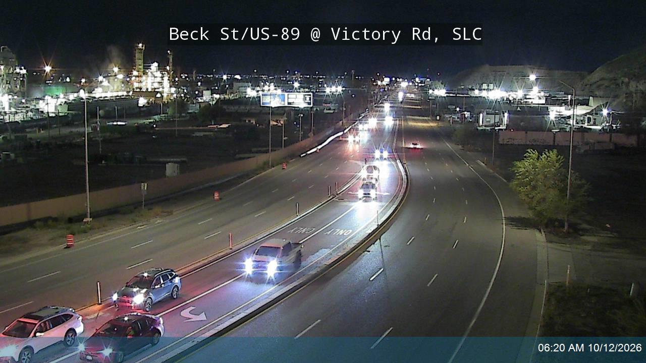 Beck St / US-89 @ Victory Rd / SR-186, SLC