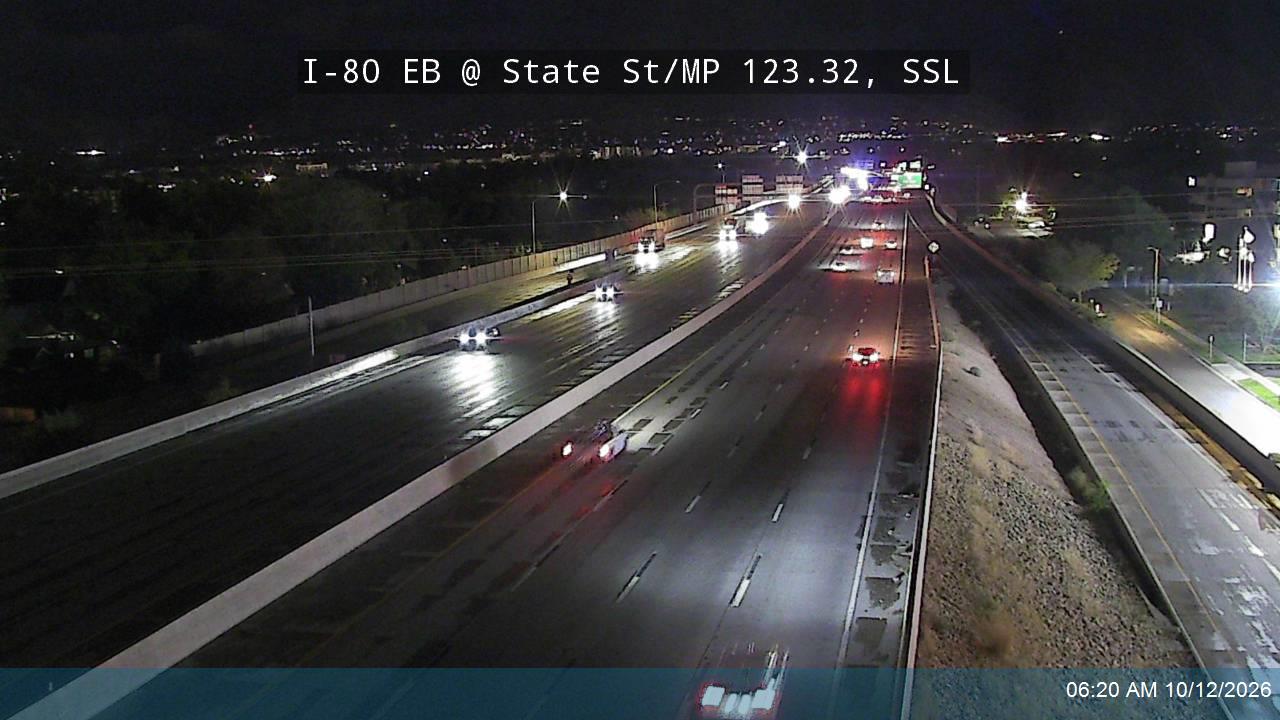 I-80 EB @ State St / US-89 / MP 123.32, SSL