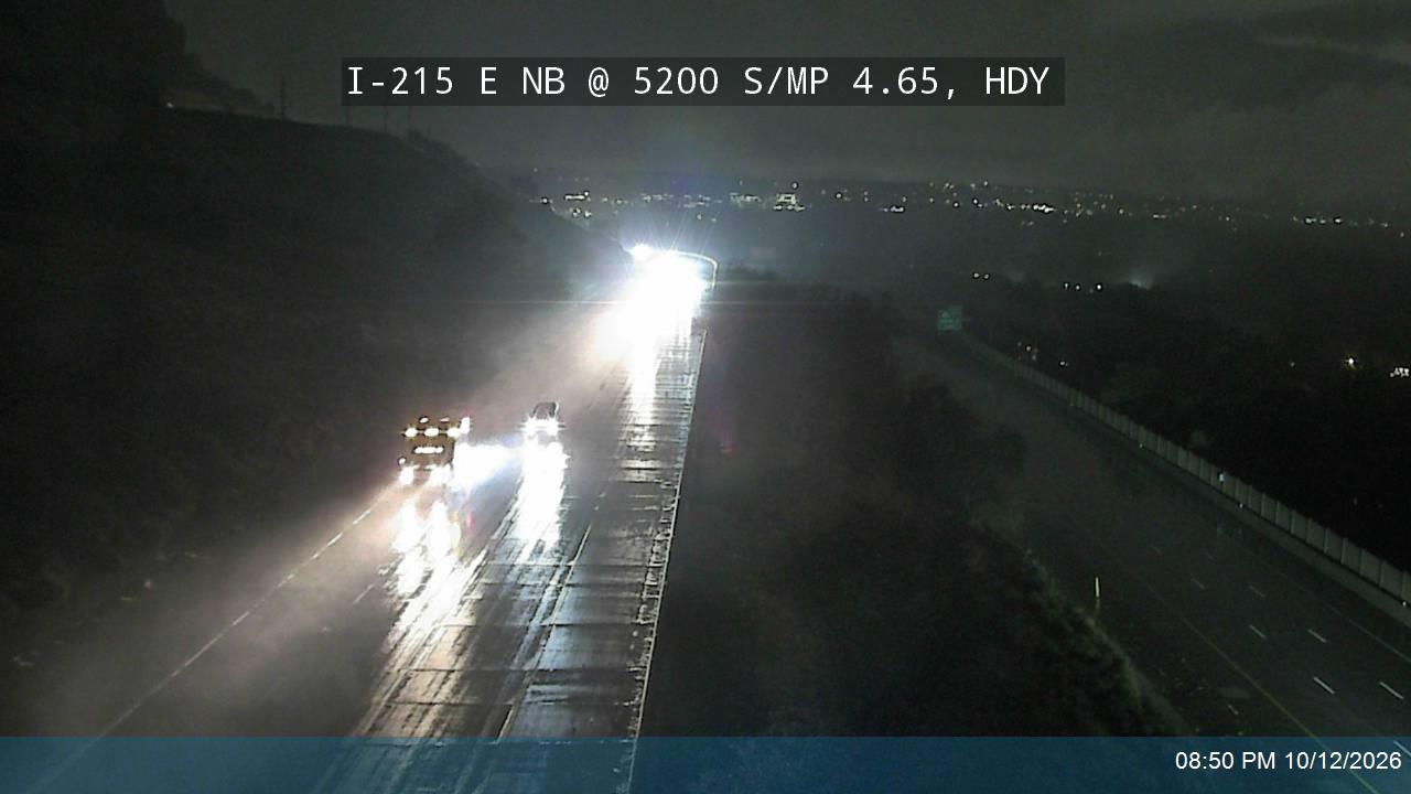 I-215 E NB @ 5200 S / MP 4.65, HDY
