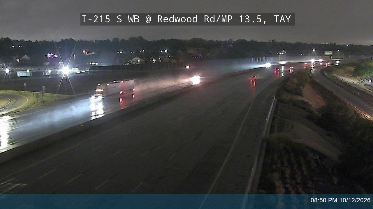 I-215 S WB @ Redwood Rd / SR-68 / MP 13.5, TAY