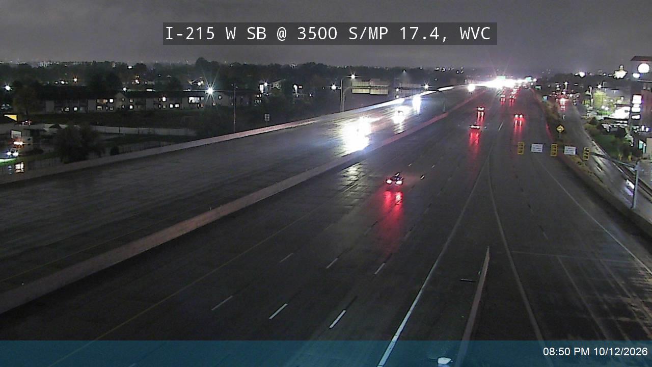 I-215 W SB @ 3500 S / SR-171 / MP 17.4, WVC