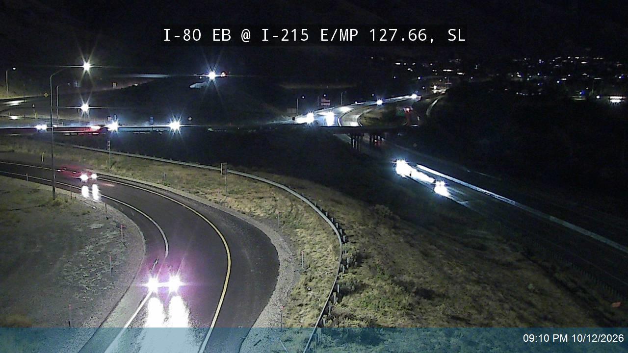 I-80 EB @ I-215 E / MP 127.66, SL