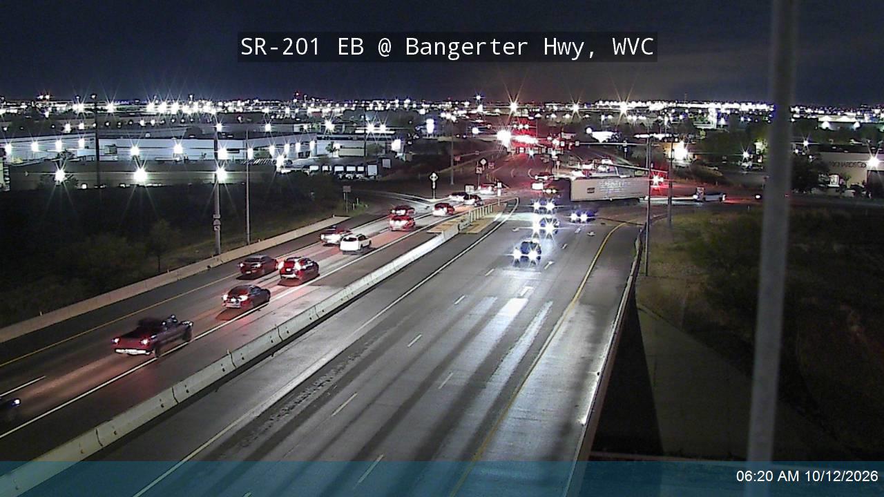 SR-201 EB @ Bangerter Hwy / SR-154 / MP 12.82, WVC