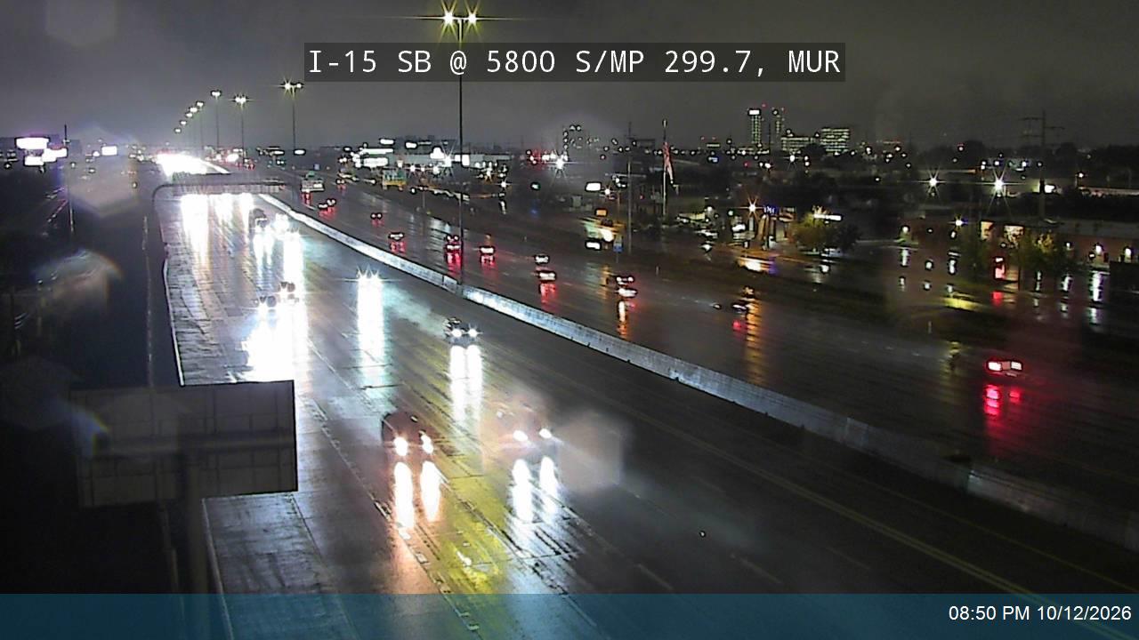 I-15 SB @ 5800 S / MP 299.7, MUR