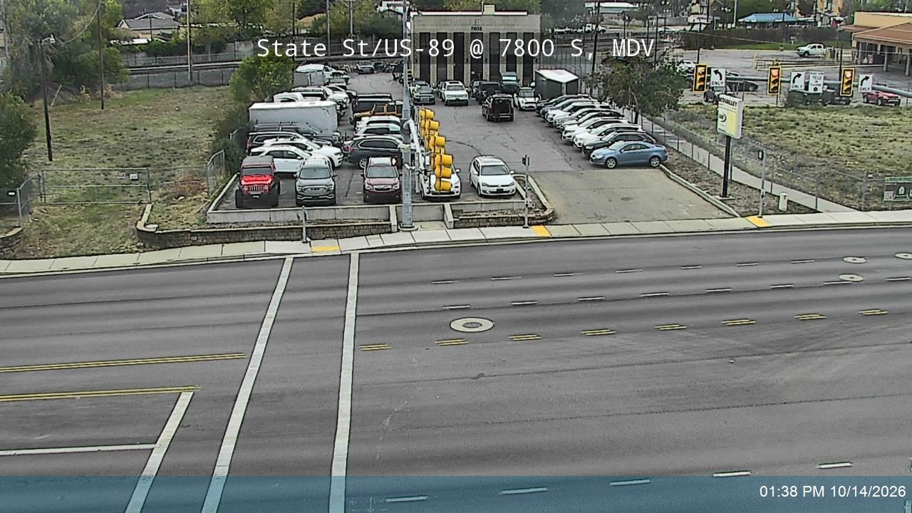 State St / US-89 @ 7800 S, MDV