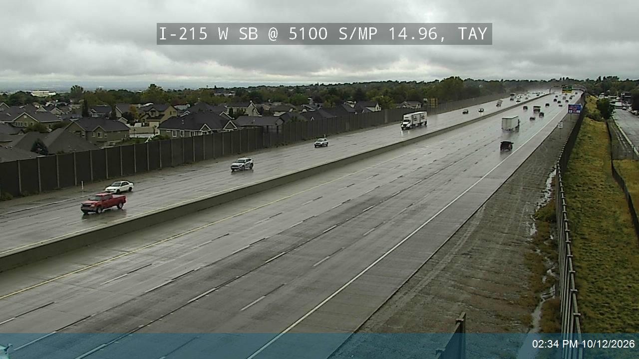 I-215 W SB @ 5100 S / MP 14.96, TAY