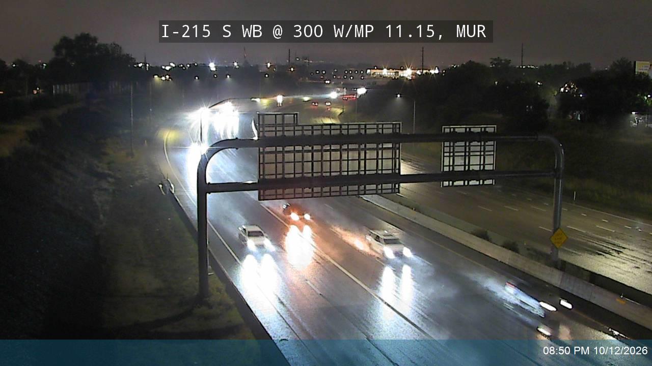 I-215 S WB @ 300 W / MP 11.15, MUR