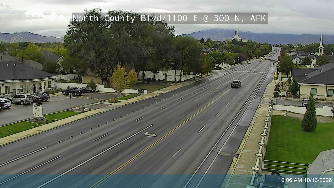 North County Blvd / 1100 E / SR-129 @ 300 N, AFK