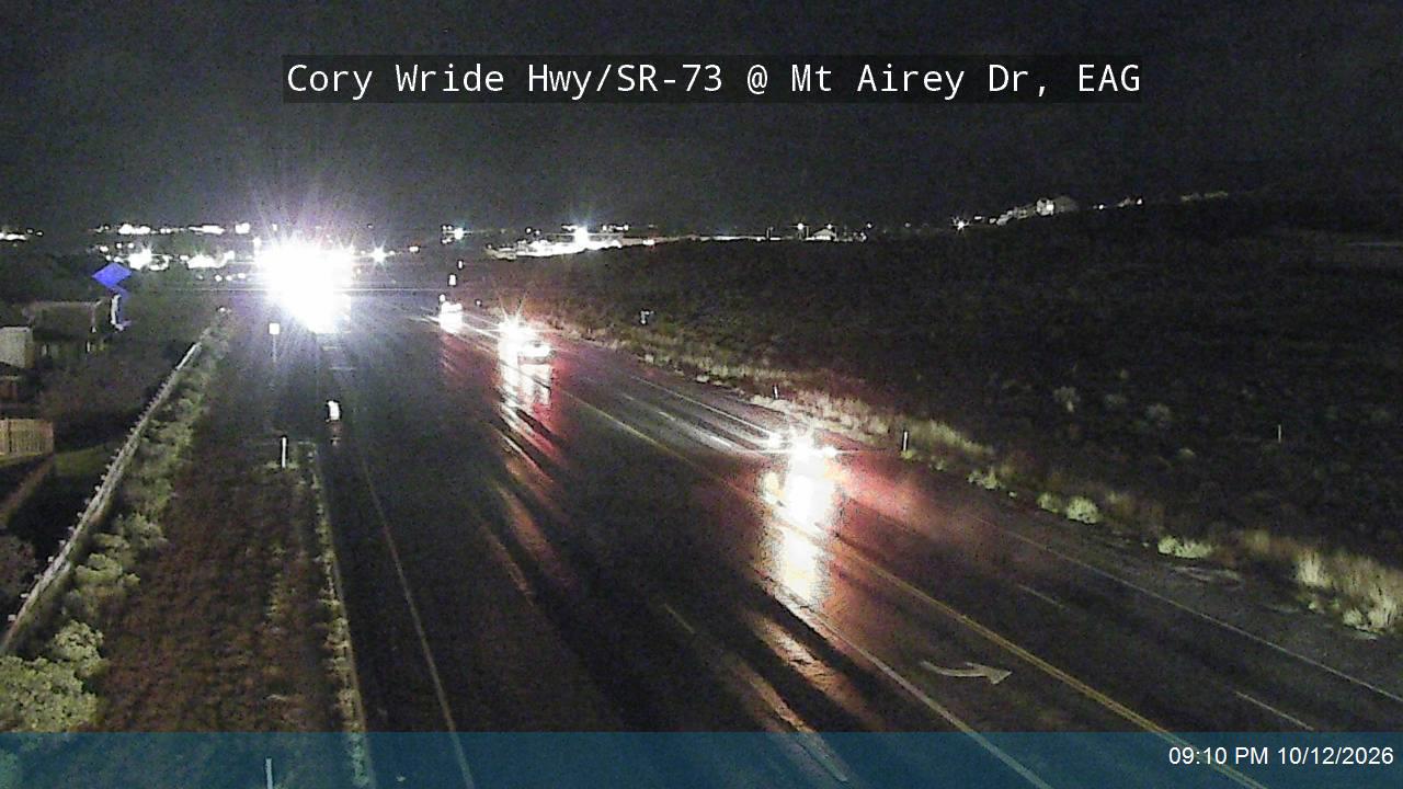 Cory Wride Hwy / SR-73 @ Mt Airey Dr / MP 33.86, EAG