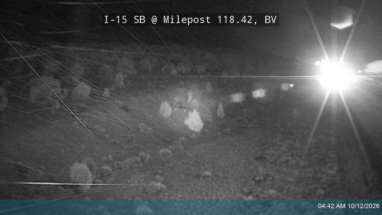 I-15 SB @ Milepost 118.42, BV