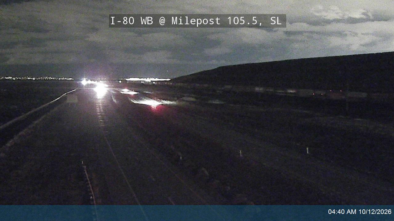 I-80 WB @ Milepost 105.5, SL