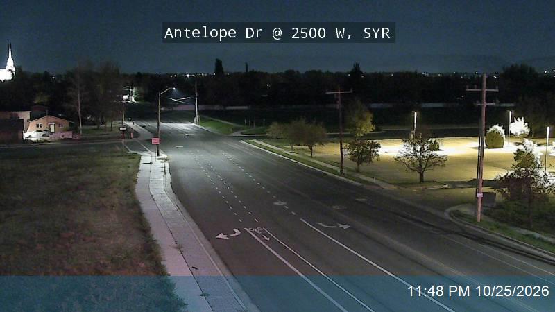 Antelope Dr / 1700 S / SR-127 @ 2500 W, SYR