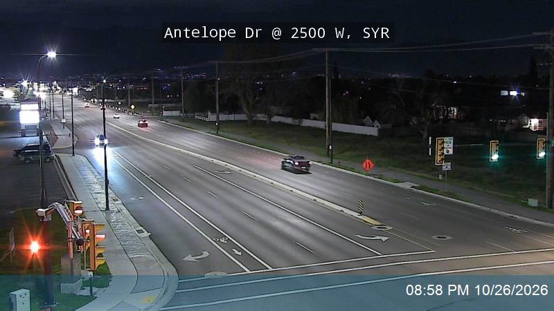 Antelope Dr / 1700 S / SR-127 @ 2500 W, SYR